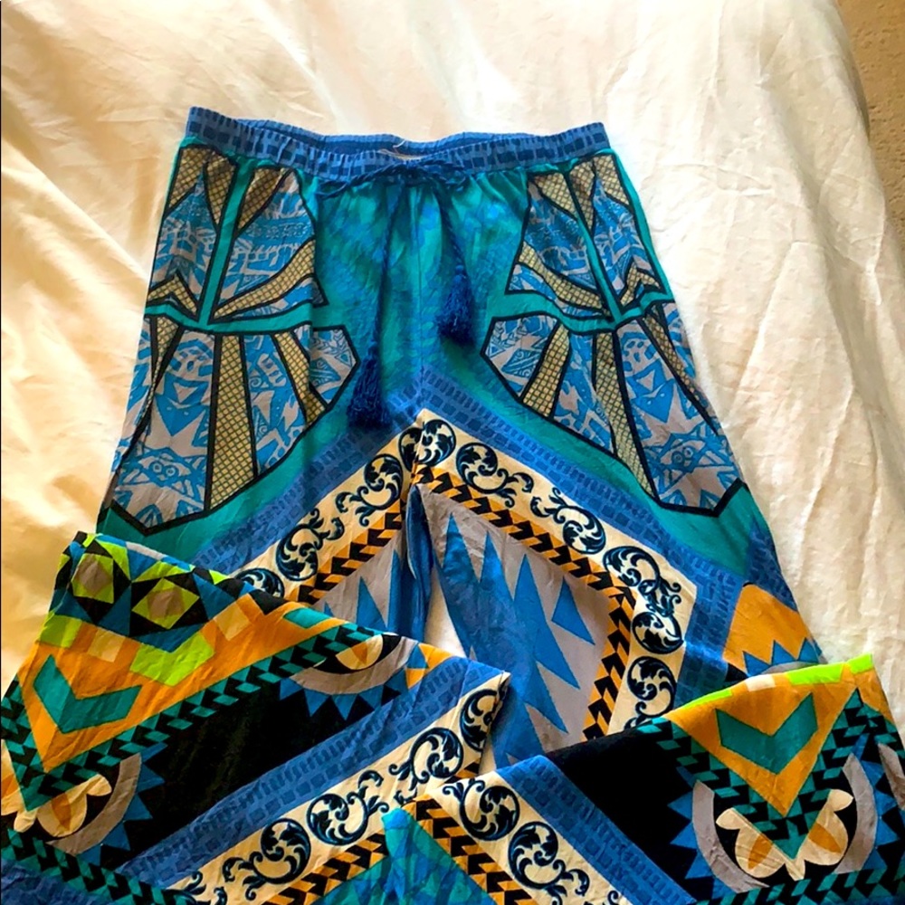 Boho flare pants
